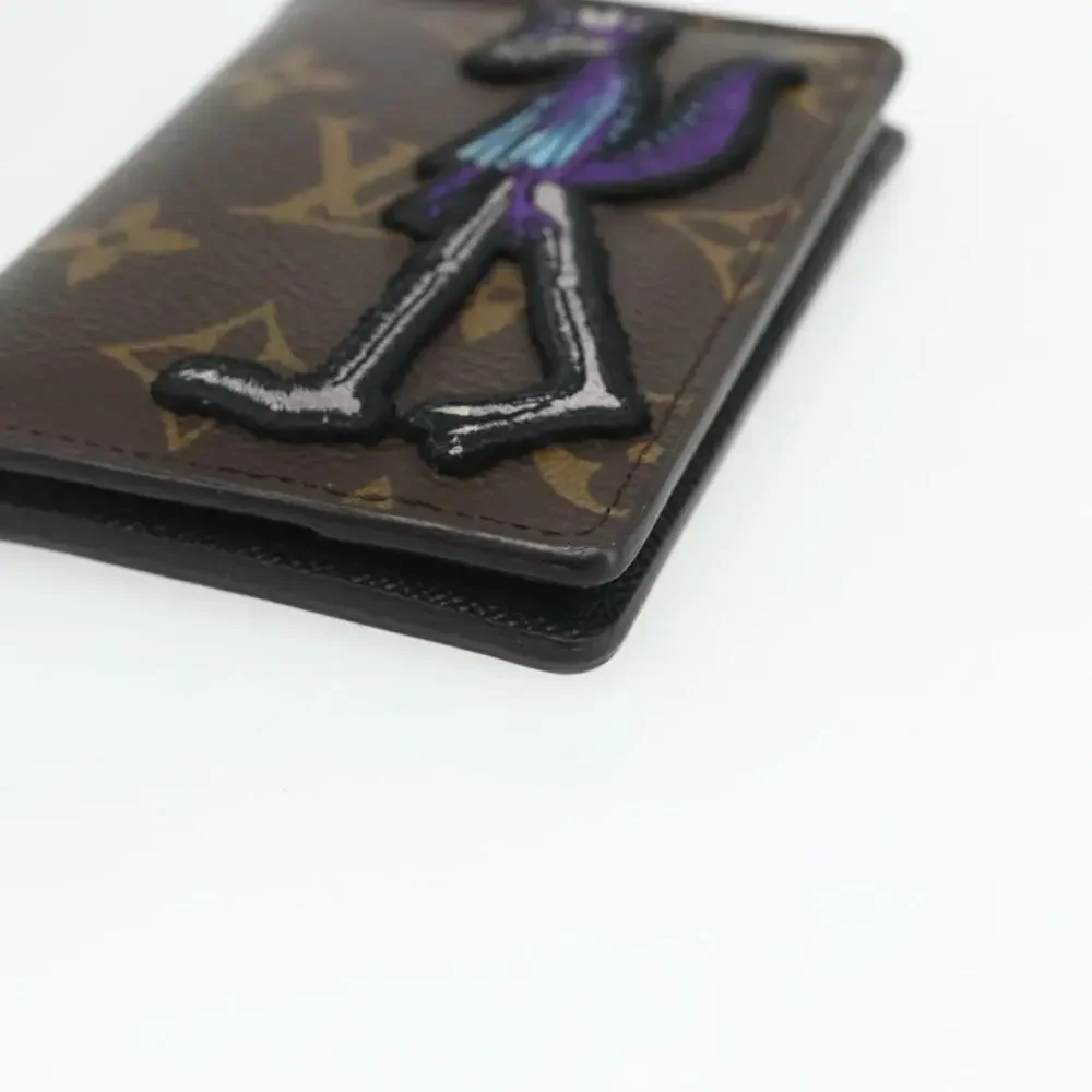 Louis Vuitton Monogram Embroidered Cartoon LV Friends Pocket Organizer - Picture 8 of 14